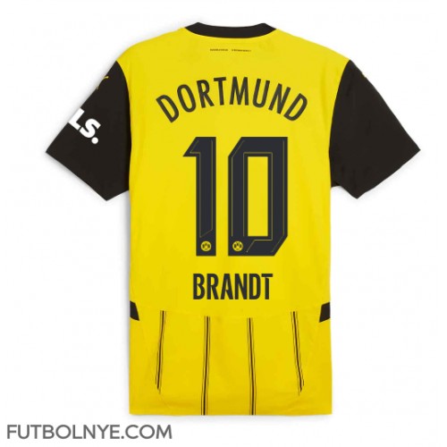 Camiseta Borussia Dortmund Julian Brandt #10 Primera Equipación 2024-25 manga corta